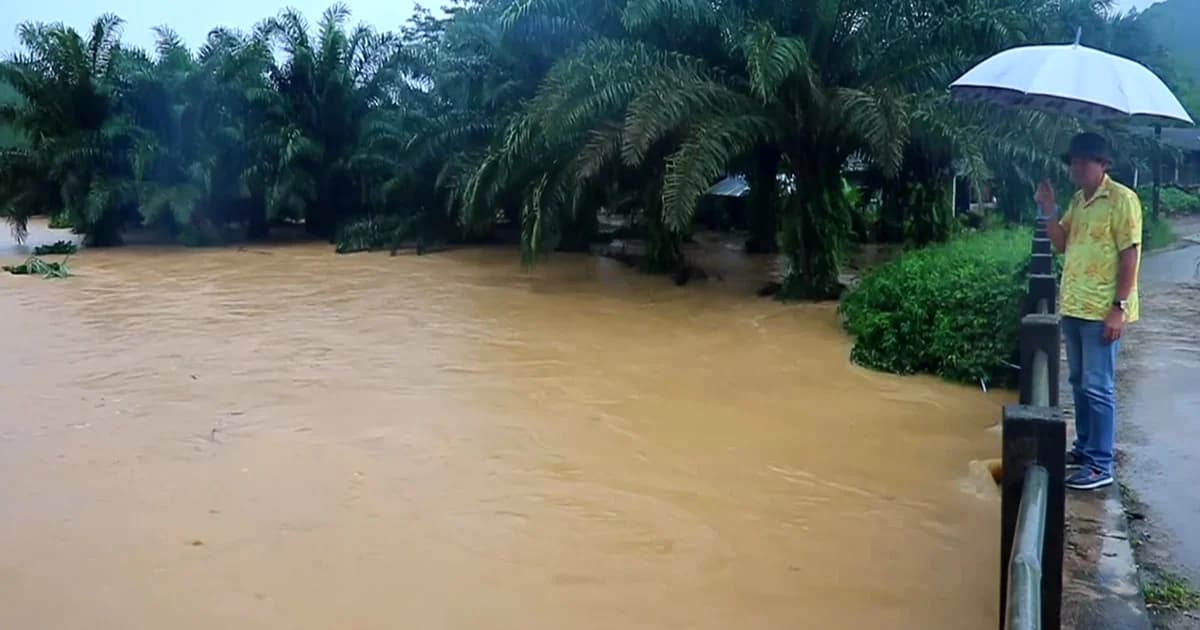 อุตุฯ ประกาศฉบับที่ 3 ฝนตกหนัก-คลื่นลมแรงบริเวณภาคใต้ระวังน้ำป่า 24-29มิ.ย.นี้