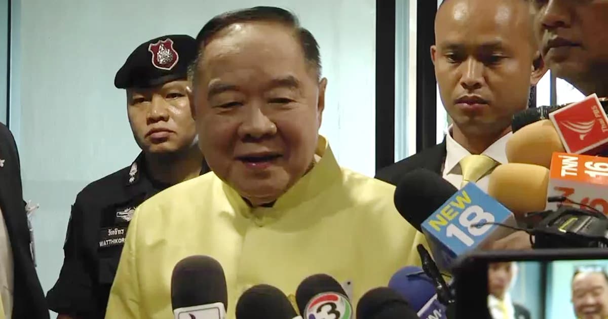 “บิ๊กป้อม” ยอมรับร่างกายไม่ไหว แต่ใจสู้ แทงกั๊กร่วม ครม.ใหม่ หรือไม่