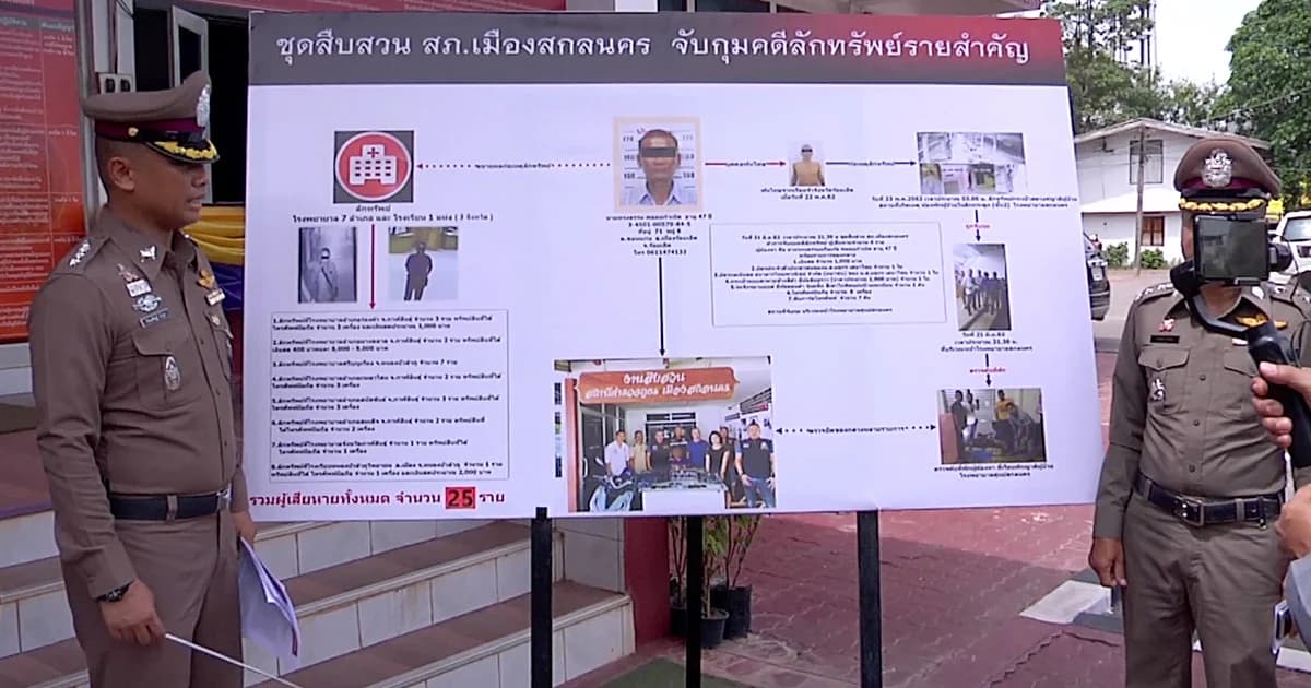 คนร้ายพ้นโทษเพียง 1 วัน ตระเวนลักทรัพย์ในโรงพยาบาล 25 แห่ง