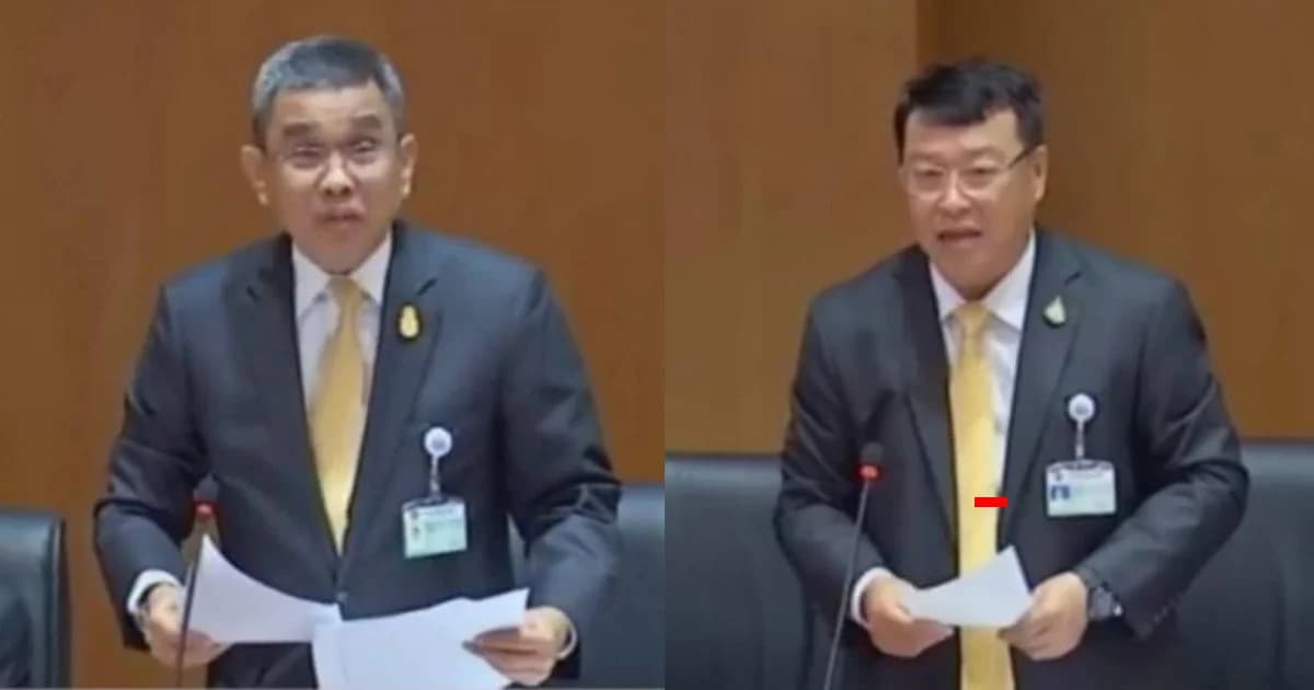 ประเดิมกระทู้สด 2 รัฐมนตรีช่วย กลาโหม-คมนาคม เข้าสภาชี้แจง