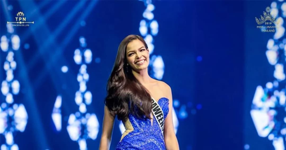 “ฟ้าใส” ปวีณสุดา ดรูอิ้น คว้าตำแหน่ง Miss Universe Thailand 2019