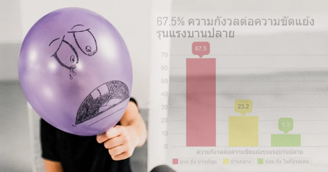 อารมณ์สาธารณชนต่อการเมือง ปชช.ร้อยละ 92.4 รู้สึกเบื่อปัญหาการเมือง