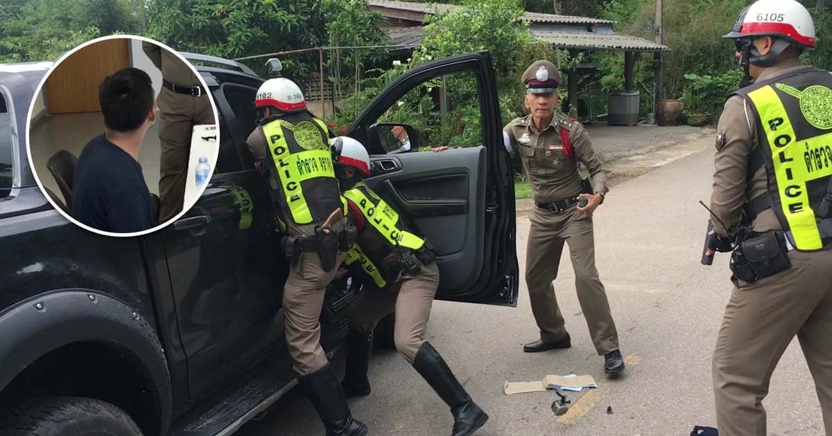 ตราด หนุ่มซุกไอซ์สุดดื้อ ยื้อตำรวจจับนานกว่า 20 นาที-จนท.เจ็บ 3 นาย