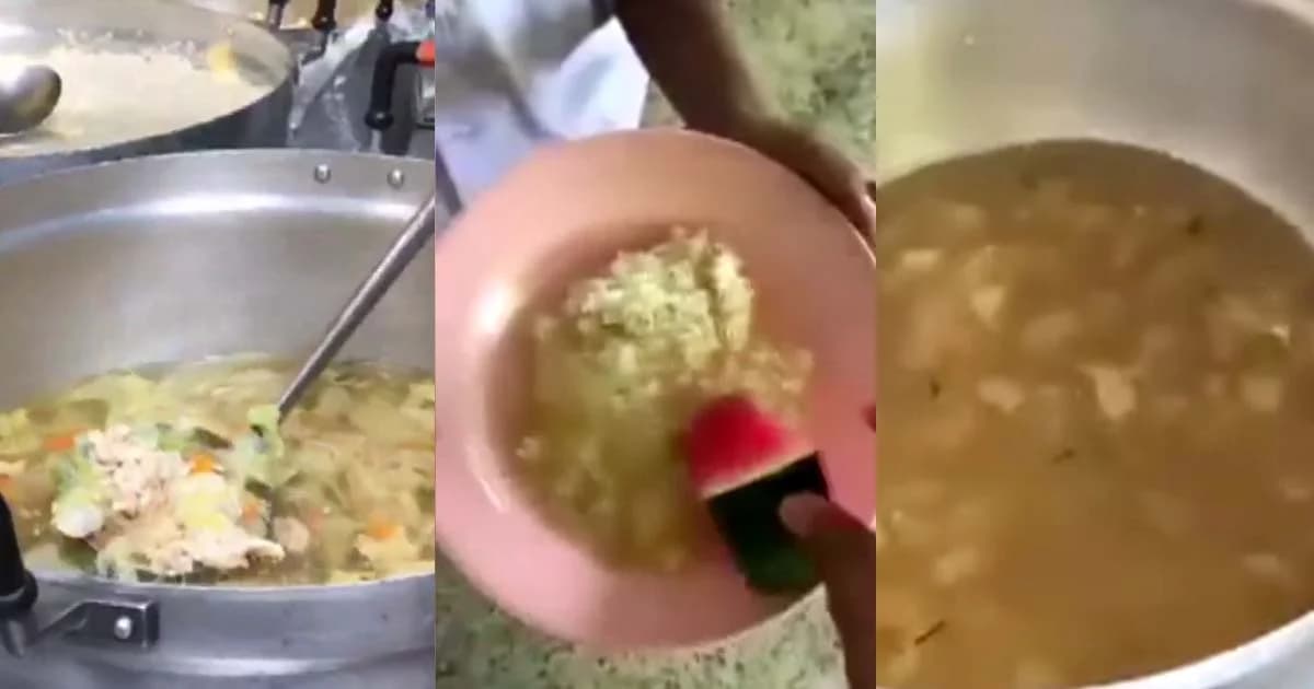 นครศรีฯ สั่งย้าย ผอ.โรงเรียน เซ่นคลิปอาหารกลางวันแกงจืดเศษฟัก-แตงโม