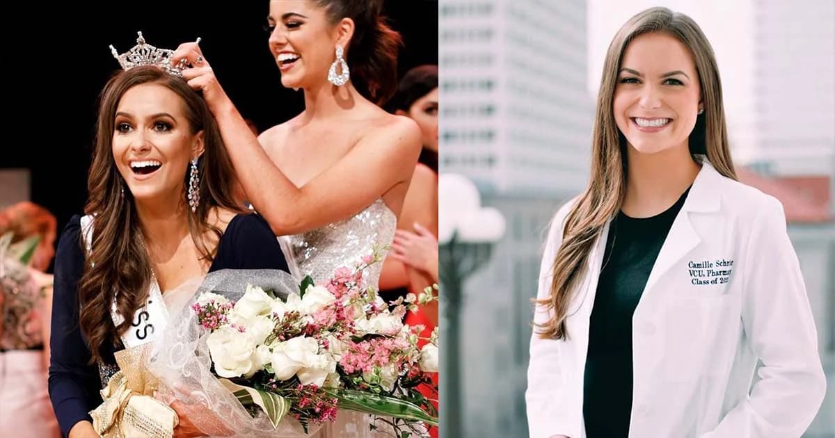 นักศึกษาสาว โชว์การทดลองเคมี บนเวทีประกวด คว้ามงกุฎมิสเวอร์จิเนีย