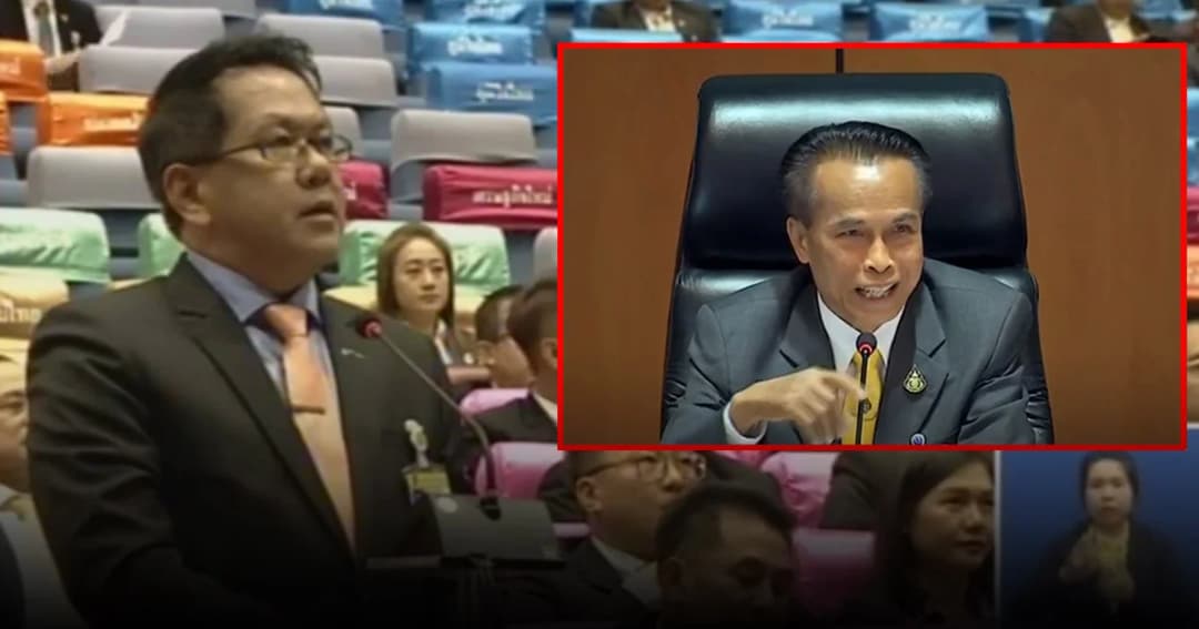 “จิรายุ” ตั้งกระทู้ถามเหตุทำร้ายจ่านิว – รองประธานแซวแรงคุณจิรายุ ก็ต้องระวัง