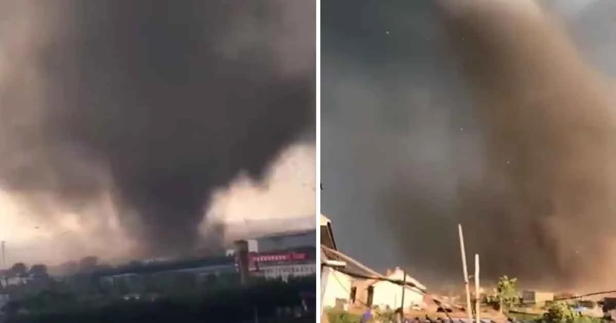 ระทึก! ทอร์นาโดซัดถล่ม มณฑลเหลียวหนิง ประเทศจีน ดับ 6 เจ็บกว่า 190 ราย