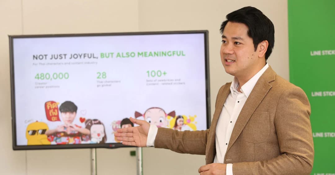 “ไลน์” เผยคนไทยซื้อสติ๊กเกอร์สูงติดอันดับโลก มีครีเอเตอร์เติบโตสุด 4.8 แสนคน