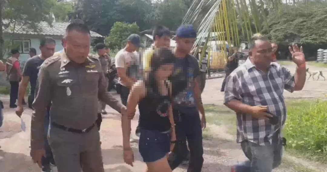 รวบแล้ว! แม่เด็ก 5 ขวบ  ยังให้การปฏิเสธเสียงแข็งบอกลูกตกบันได