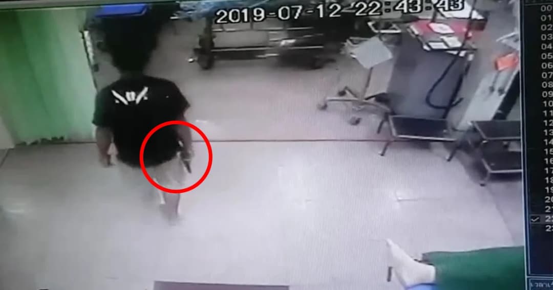 หนีตายวุ่น! หนุ่มเมากัญชาชักปืนขู่พยาบาล-คนไข้กลางห้องฉุกเฉิน