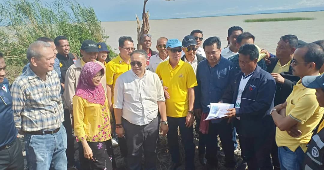 รมว.ท่องเที่ยว นำข้าราชการลงพื้นที่สงขลา ดูงานสร้างสะพานอีกแห่ง