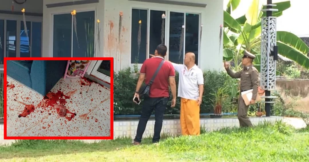 บทสรุปแก๊งปาเลือดทวงหนี้ 2 พัน ยอมจ่าย 2 หมื่นค่าล้างบ้าน