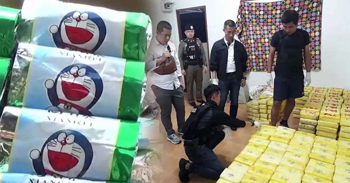 ตำรวจ 191 จับยาเสพติดล็อตใหญ่ยึดของกลางมูลค่า 2 พันล้าน รวบผู้ต้องหา 8 คน