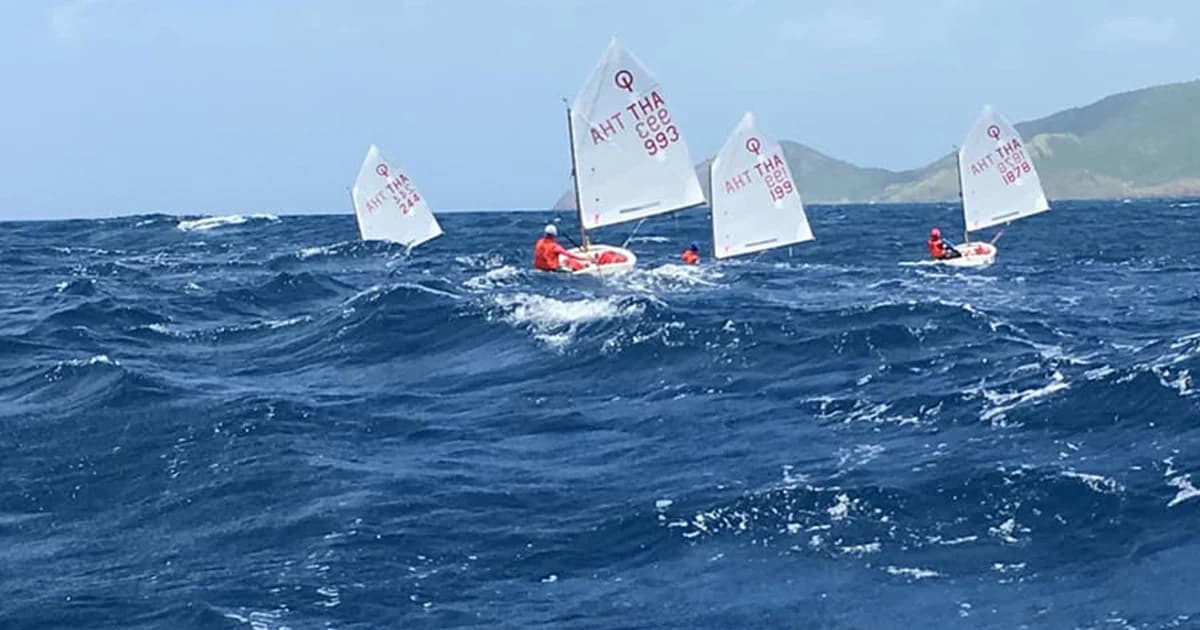 ทีมเรือใบออฟติมิสต์ไทย คว้ารองแชมป์โลก World championship 2019