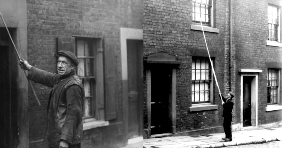 Knocker Upper กับการปลุกคนทั้งเมือง ในยุคที่ไม่มีนาฬิกาปลุก