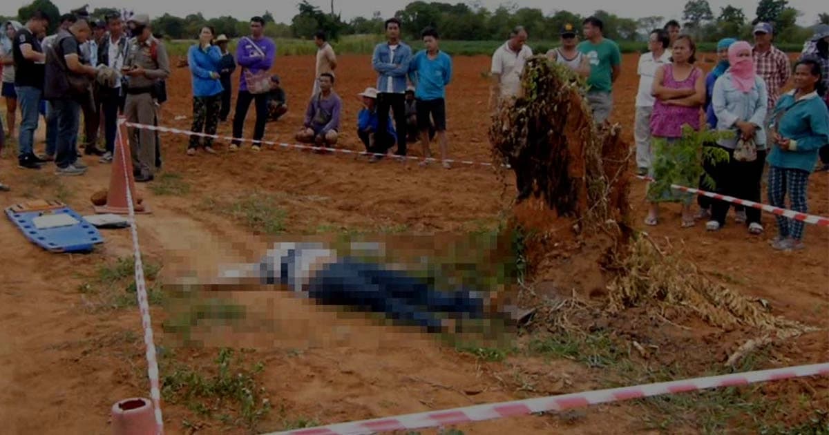 ผช.ผู้ใหญ่บ้าน ยิงกรอกปากตัวเองดับ คาด เครียดปัญหาหนี้สิน ภัยแล้งทำพืชผลเสียหาย