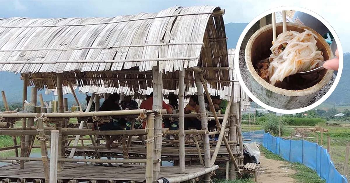 “น้ำเงี้ยว กระบอกไม้ไผ่” อาหารพื้นบ้านในคอนเซ็ปต์รักษ์โลก เผย โดนใจลูกค้า ทำยอดขายพุ่ง