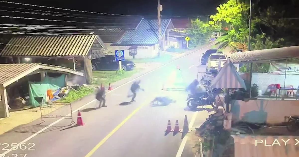 เปิดภาพวงจรปิดโจรใต้เหิมโจมตีฐานปฏิบัติการณ์ ชคต.