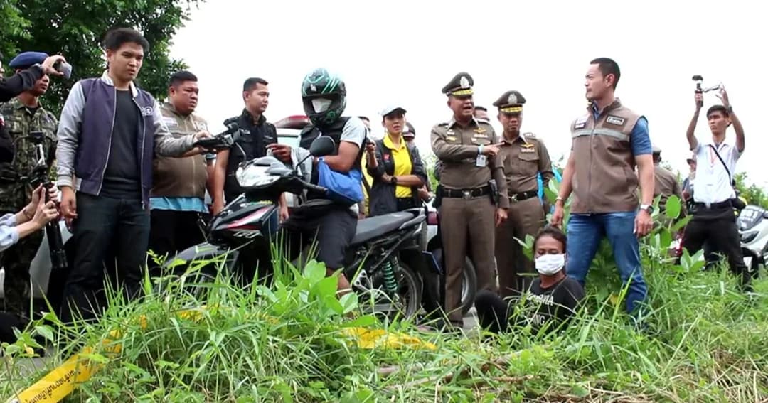 รวบมือฆ่าแม่ค้าหมกพงหญ้า พบเพิ่งพ้นโทษมาขับวิน