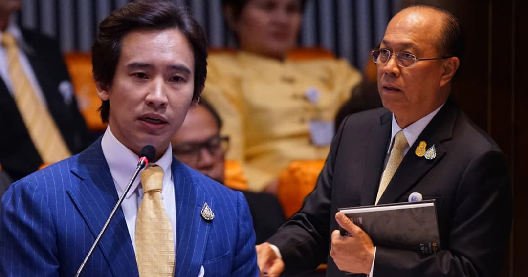 ‘ทิม พิธา-บิ๊กป๊อก อนุพงษ์’ งานคุณภาพศึกซักฟอกนโยบายรัฐบาล