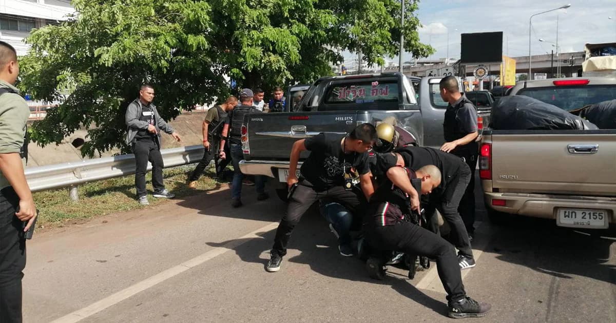 จับได้แล้ว 2 โจร ปล้นร้านทองที่ขอนแก่น