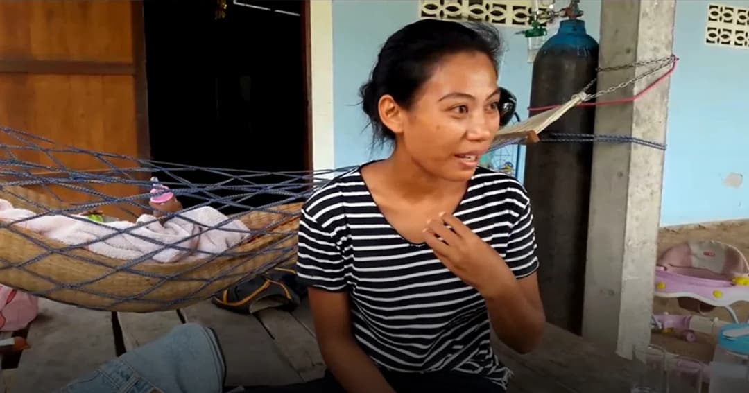 แม่วอนช่วยลูก 2 ขวบ ป่วยโรคปอดเรื้อรัง ร่างกายสร้างออกซิเจนเองไม่ได้