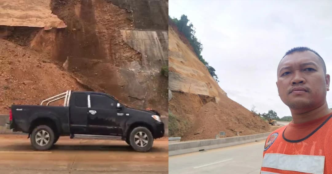 เจ้าหน้าที่เร่งเคลียร์พื้นที่ หลังดินภูเขาถล่มทับถนนสายแม่สอด-ตาก