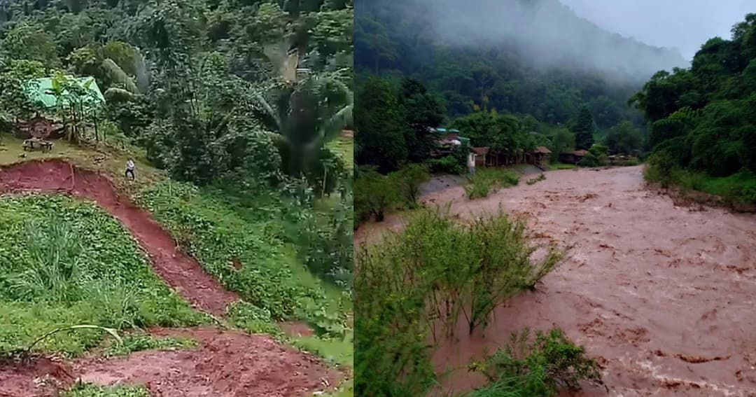 น่านสั่งอพยพ 10 หลัง อ.บ่อเกลือ เกิดน้ำป่า-ดินสไลด์หลายจุดเฝ้าระวัง 39 หมู่บ้าน