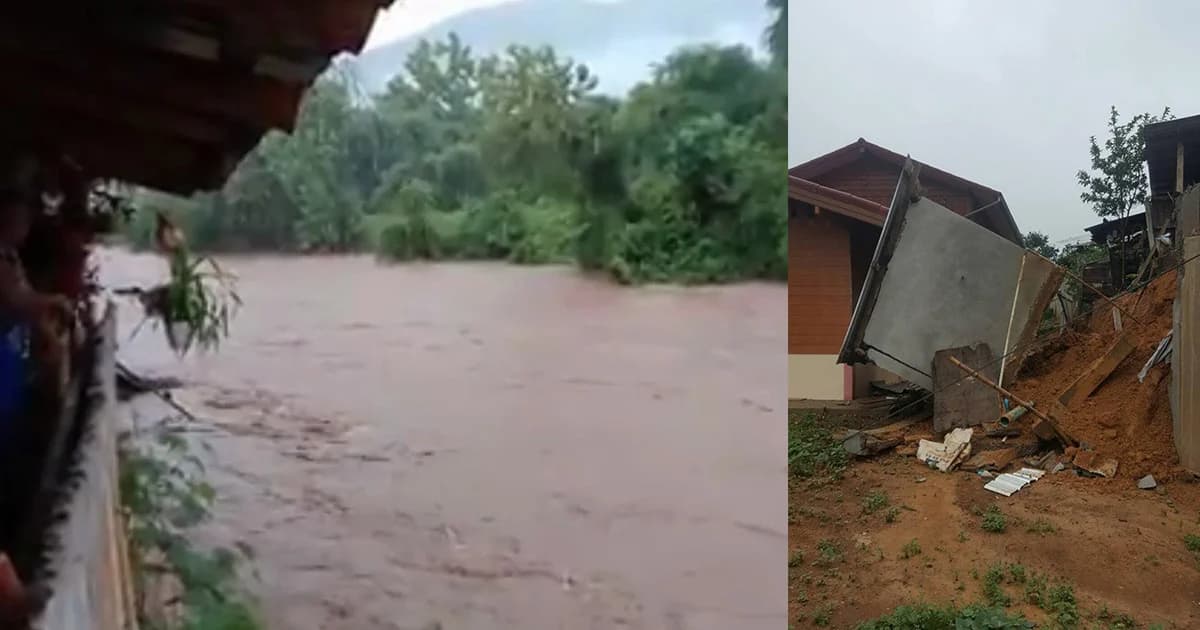 “น่าน” อ่วม! น้ำป่าหลากซัดสะพานขาด-ดินสไลด์ทับบ้าน เตือน 26 หมู่บ้านอพยพ