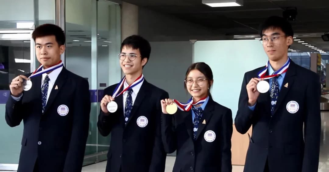 นักเรียนไทยคว้า 4 เหรียญ ‘เคมีโอลิมปิก’