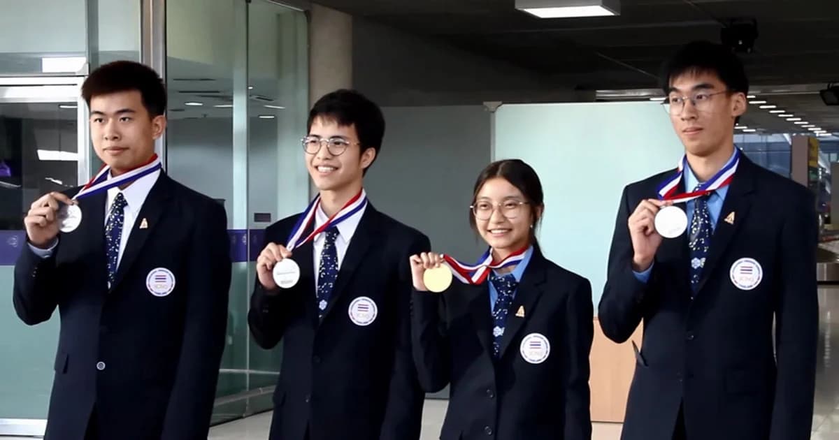 นักเรียนไทยคว้า 4 เหรียญ ‘เคมีโอลิมปิก’