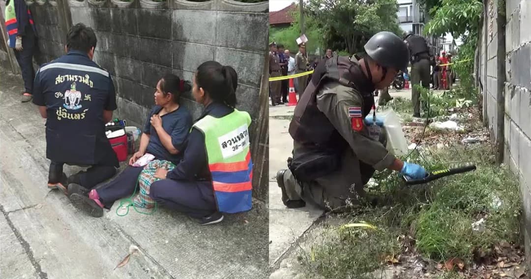 เจ้าหน้าที่ตั้งข้อสังเกตระเบิดย่านพระราม 9 ไว้ 3 ประเด็น