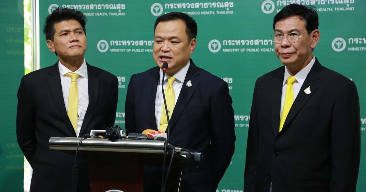 “อนุทิน” สั่งการ รพ.ในสังกัด พร้อมรับสถานการณ์ ดูแล ปชช. ตลอด 24 ชั่วโมง