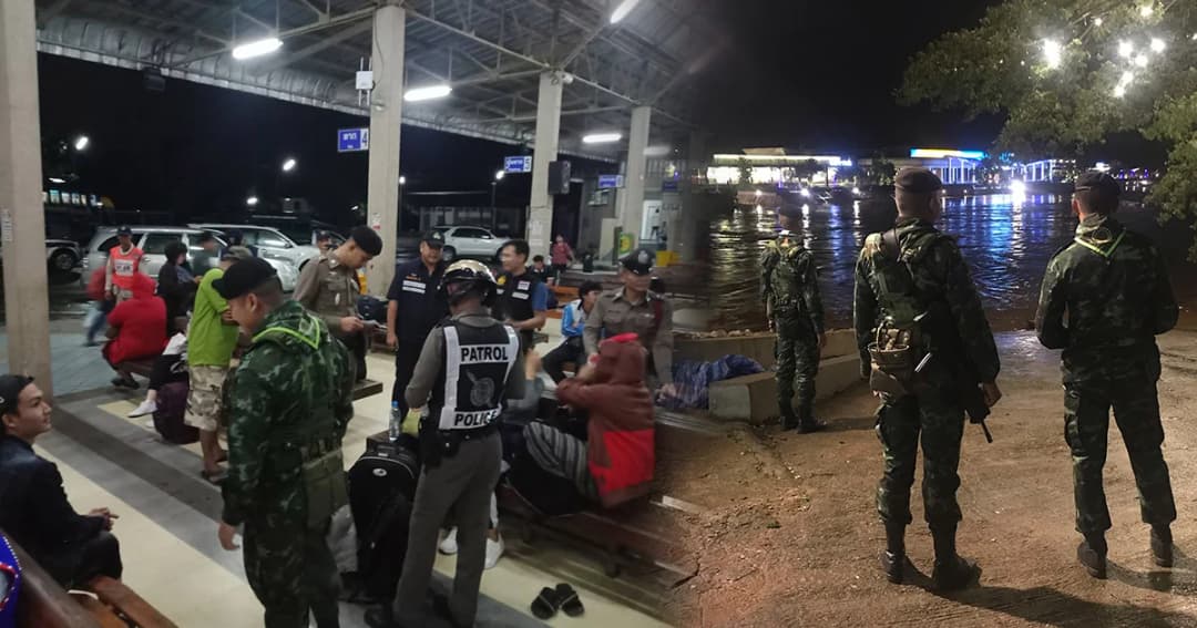 ออกตรวจเข้ม! ชายแดนแม่สอด 24 ชม. จุดเสี่ยงสกัดซ้ำรอยเหตุลอบบึ้มในกรุงเทพฯ