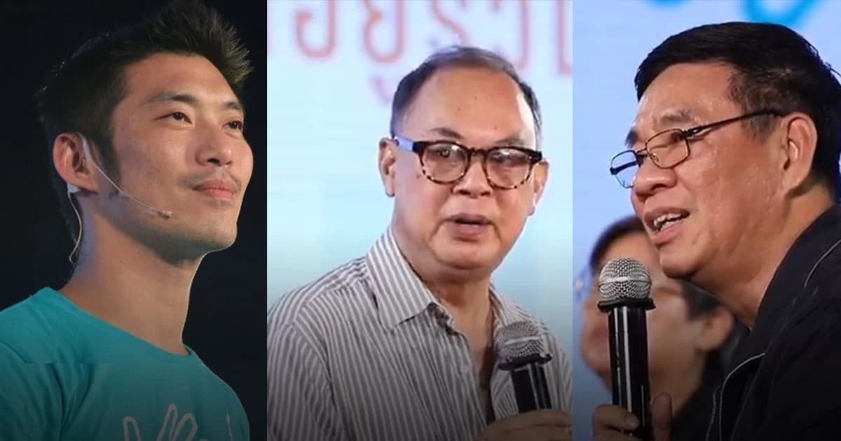 ธนาธร-กษิต-สมชัย ยืนยันต้องมีรัฐธรรมนูญใหม่ที่ดีกว่านี้