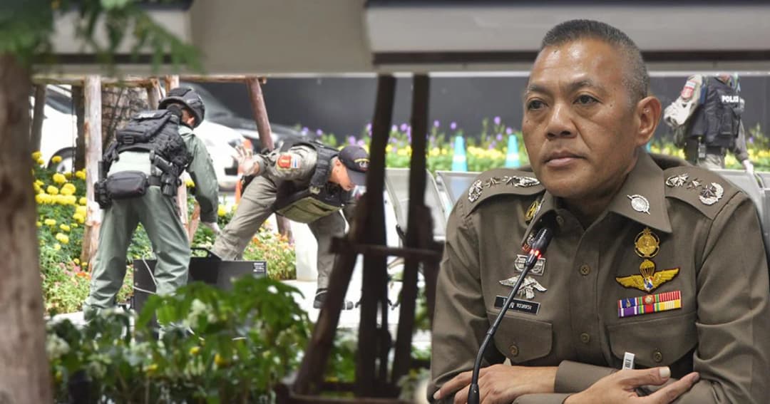 สพฐ.ตร.เผยเหตุระเบิดป่วนเมืองทุกจุดมีการตั้งเวลาแต่ไม่ยืนยันหน้า สตช.