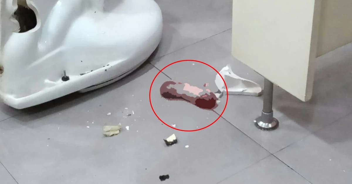 รื้อชักโครกห้างดังพบศพทารกยัดคอห่าน