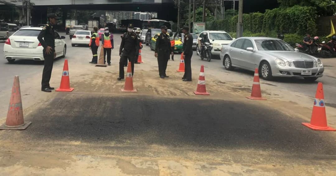 ซ่อมเสร็จแล้ว! ถนนเพชรบุรีพร้อมใช้งานตามปกติ