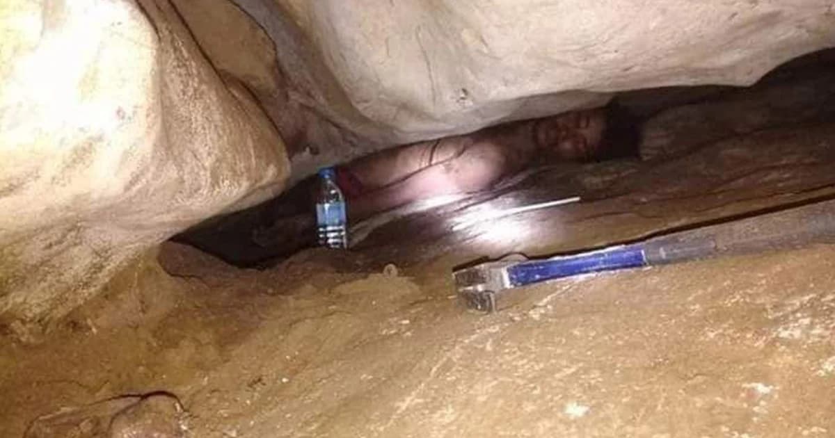 รอดแล้ว! หนุ่มกัมพูชาติดซอกถ้ำนาน 4 วัน อดข้าวอดน้ำ