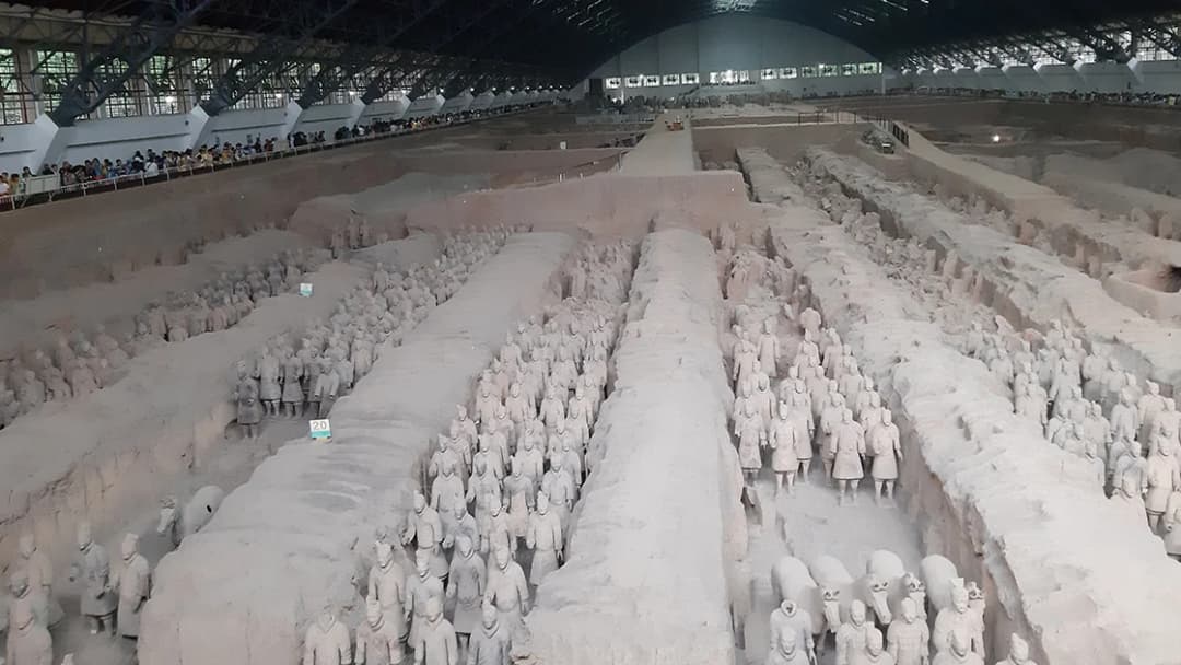 ความยิ่งใหญ่ของสุสานจิ๋นซีฮ่องเต้ เมืองซีอาน มณฑลส่านซี