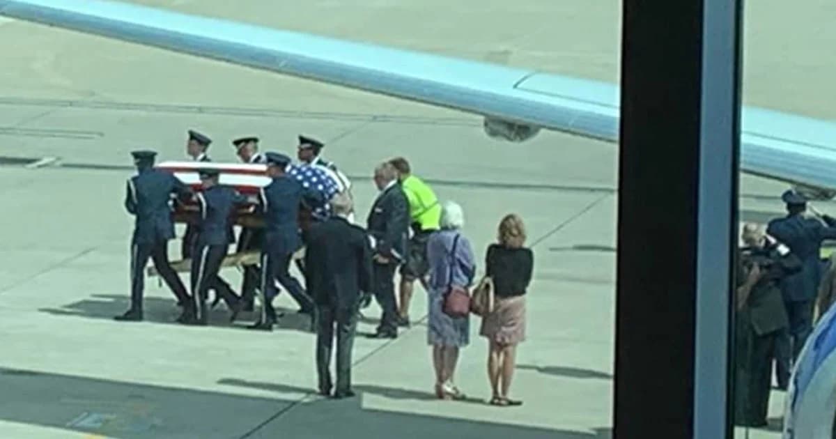 สหรัฐฯ ต้อนรับร่างทหารผ่านศึกสงครามเวียดนาม