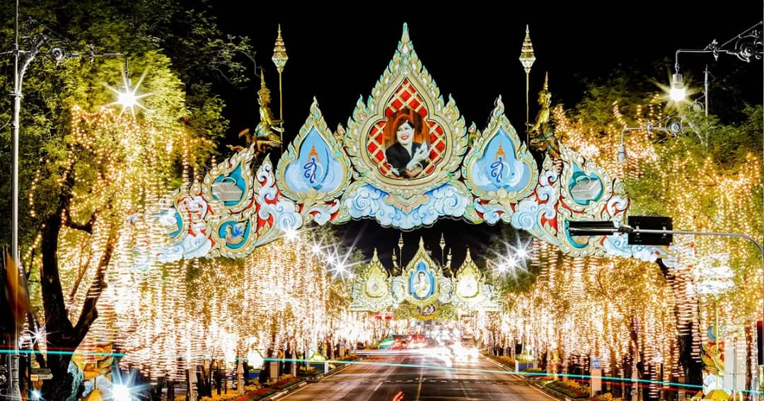 กทม.ประดับไฟเฉลิมพระเกียรติ สมเด็จพระพันปีหลวง ตลอดเดือน ส.ค.