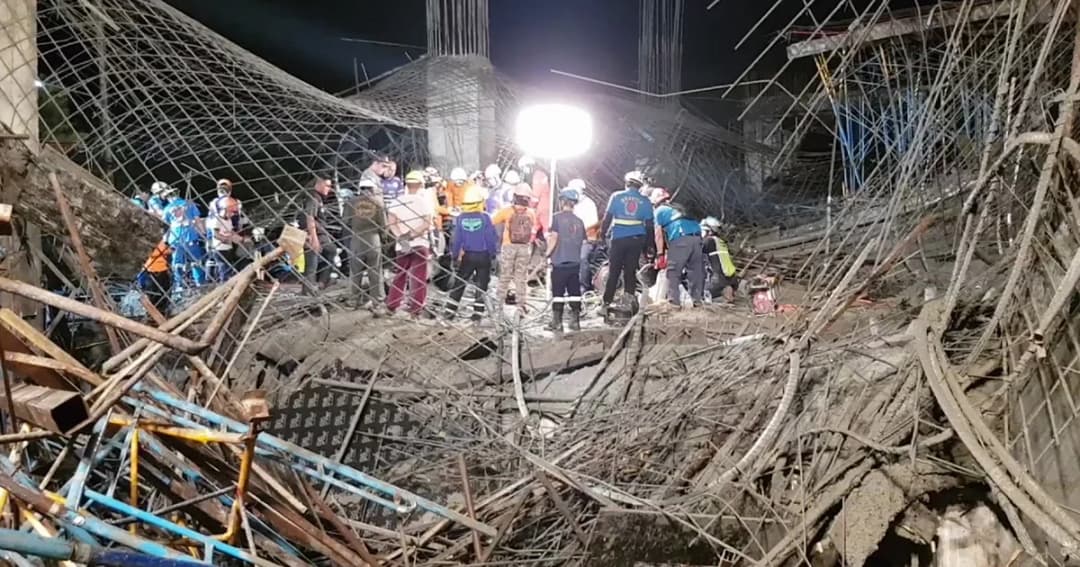 พบอีก 1 ร่าง เหยื่อนั่งร้านถล่มภูเก็ต รวมเสียชีวิตแล้ว 2 ราย วันนี้เตรียมส่งวิศวกรเข้าตรวจสอบ