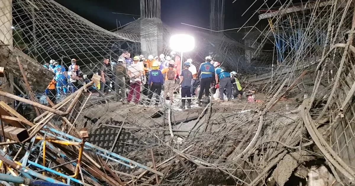 พบอีก 1 ร่าง เหยื่อนั่งร้านถล่มภูเก็ต รวมเสียชีวิตแล้ว 2 ราย วันนี้เตรียมส่งวิศวกรเข้าตรวจสอบ