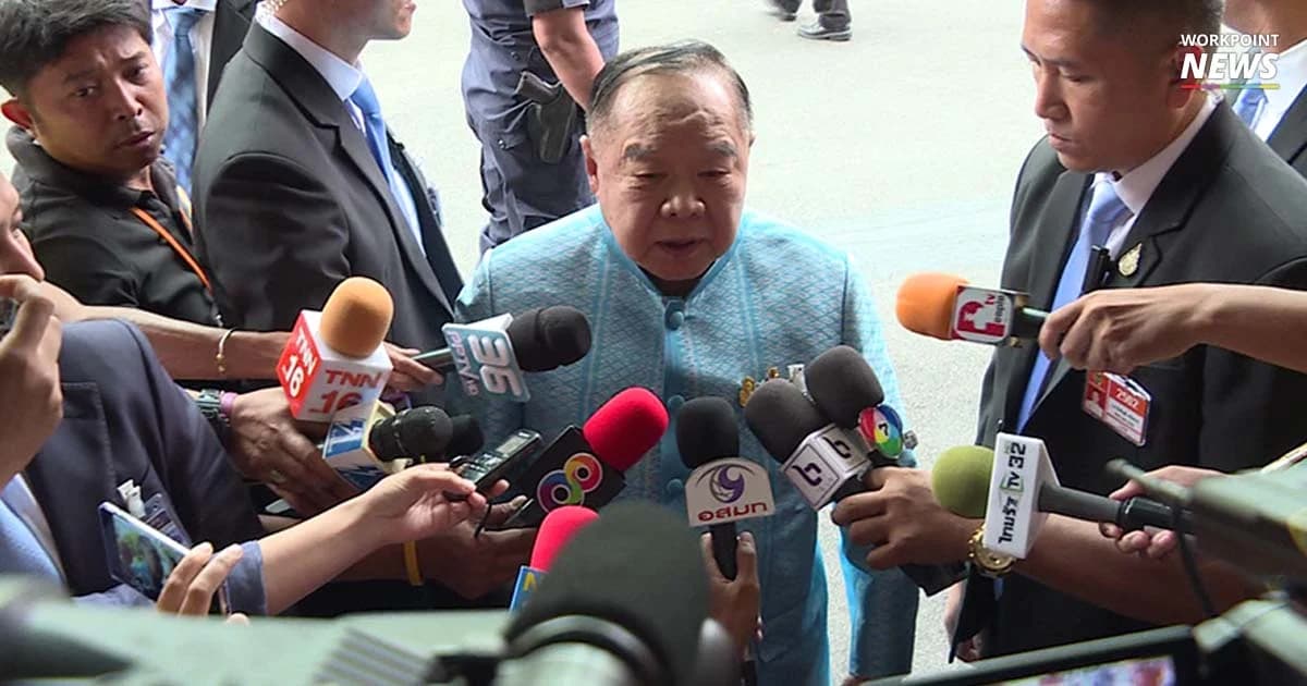 “บิ๊กป้อม”เผย รพ.สุรินทร์พ้นวิกฤติขาดน้ำ-กั๊กนั่งปธ.ยุทธ์ศาสตร์พรรคพปชร.