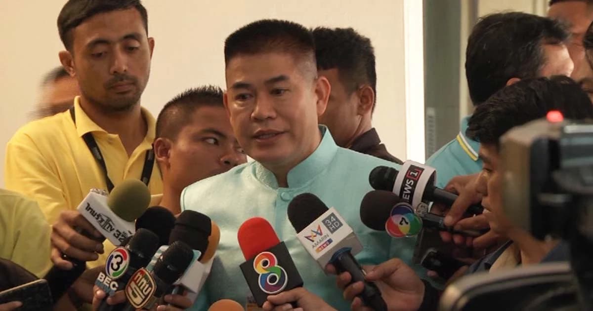 ธรรมนัส: เสียงในรัฐบาลไม่ได้ปริ่มน้ำ ไม่ใช่ 254 เสียงนะครับผมพูดได้แค่นี้