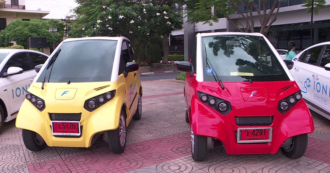 มธ. นำร่องใช้รถยนต์ไฟฟ้า ลดภาวะโลกร้อน