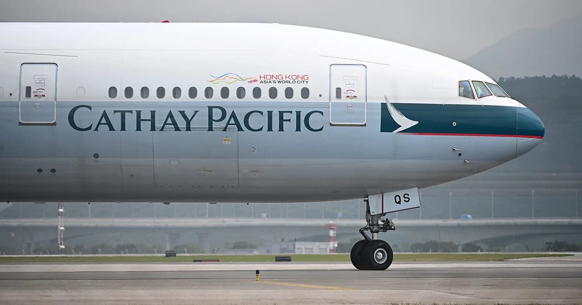 ซีอีโอ Cathay Pacific สายการบินหลักของฮ่องกง ประกาศลาออกจากตำแหน่ง