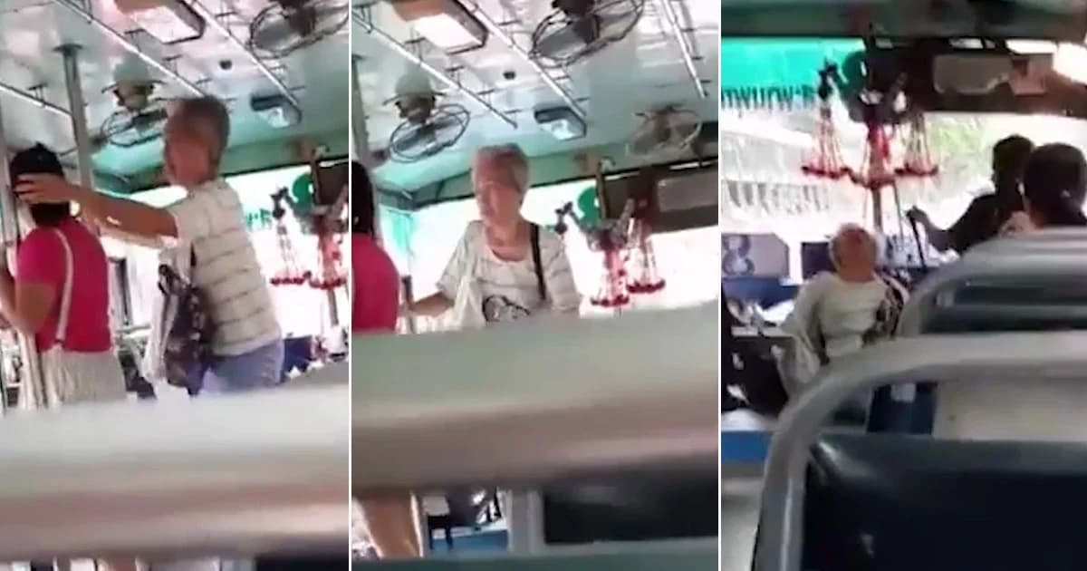 สาย 8 ในตำนานขับซิ่ง ทิ้งโค้ง เบรกทีผู้โดยสารล้ม