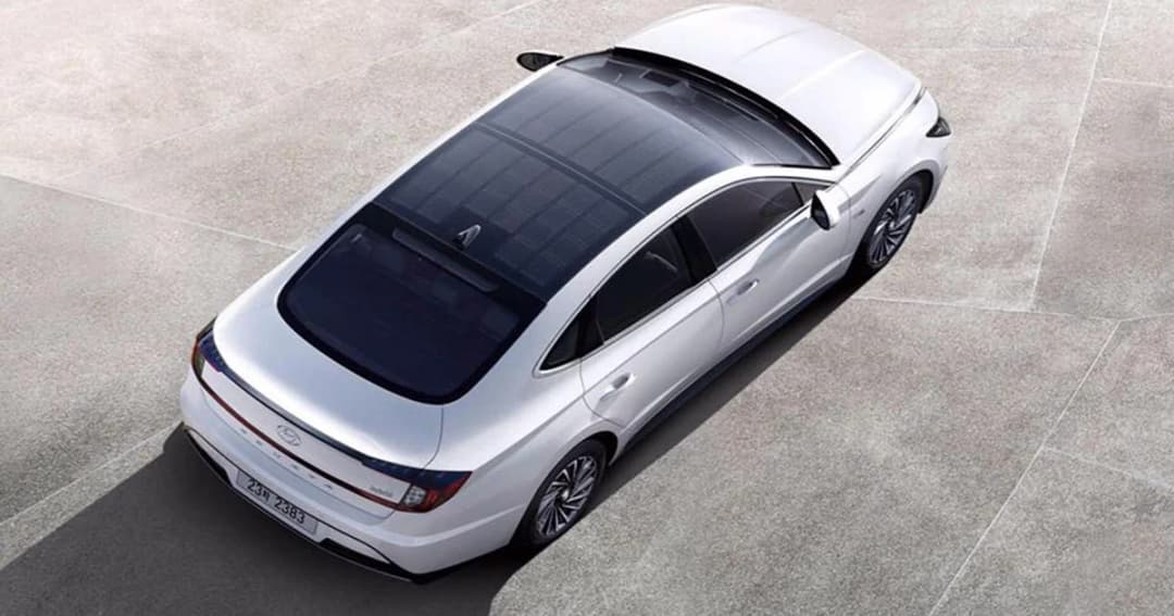 “ฮุนได” เปิดตัวรถยนต์หลังคาโซล่าเซลล์คันแรก “ฮุนไดโซนาต้าไฮบริด 2020”